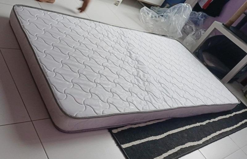 Single Size 4 Inch High Density Foam Mattress, Furniture & Home Living