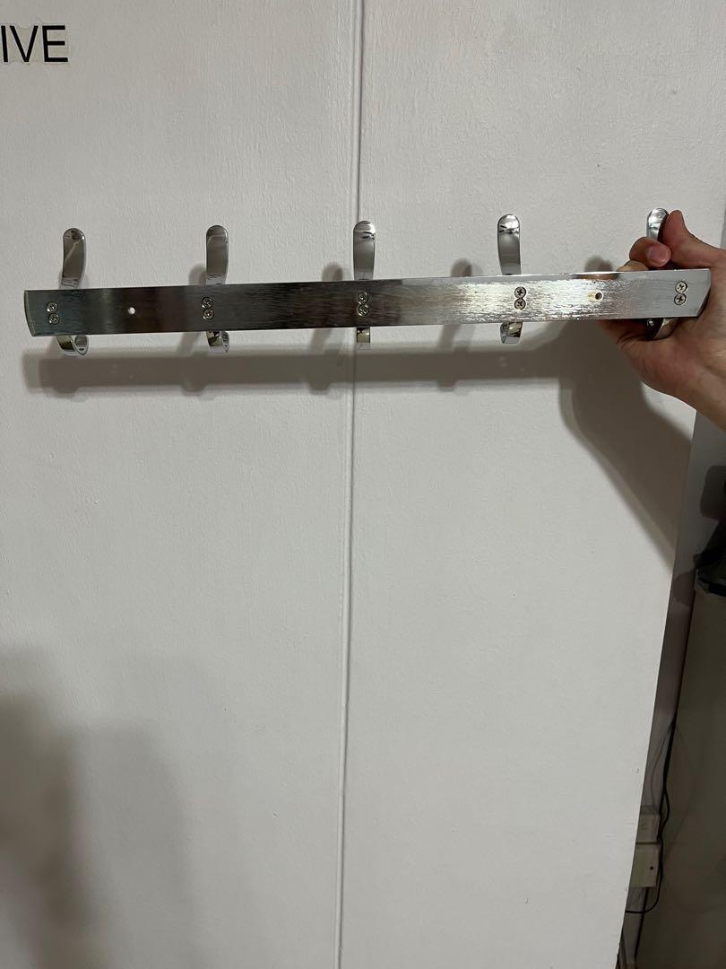 Stainless steel anti rust hanging rack, Furniture & Home Living, Home Improvement & Organisation