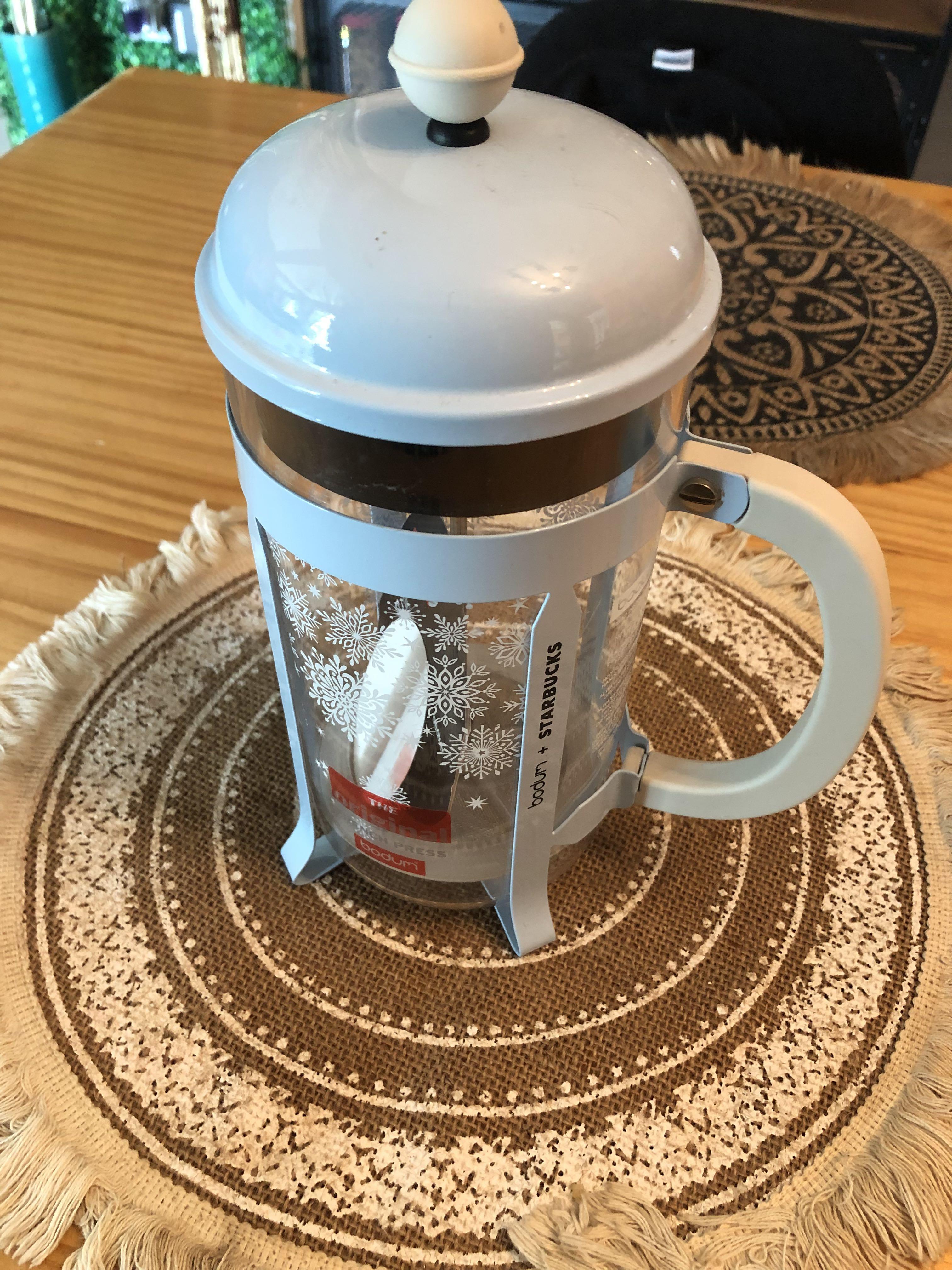 Starbucks French Press Bodum, TV & Home Appliances, Kitchen Appliances
