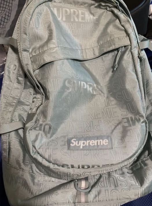 Supreme ss19 sales backpack ice