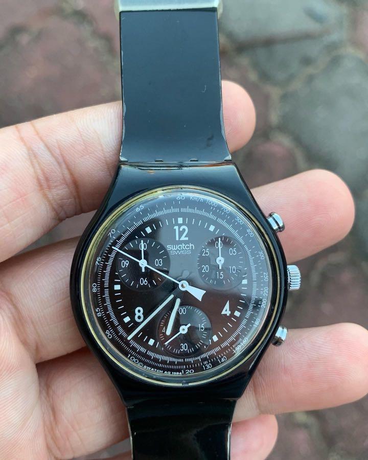 Swatch pure black 2025