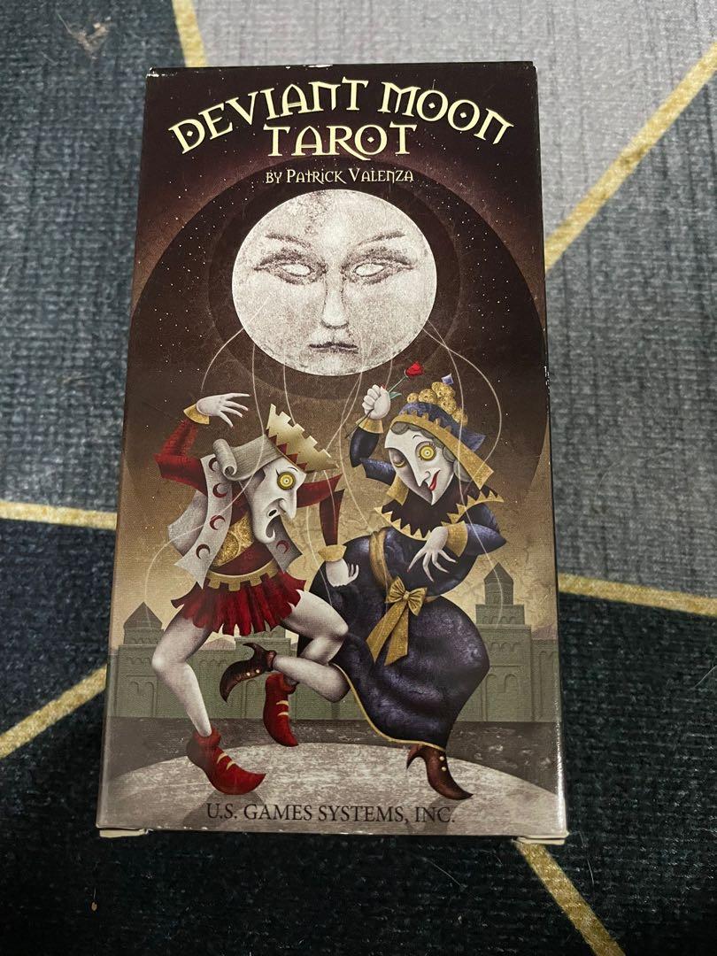 Tarot Cards Deviant moon, Hobbies & Toys, Toys & Games on Carousell