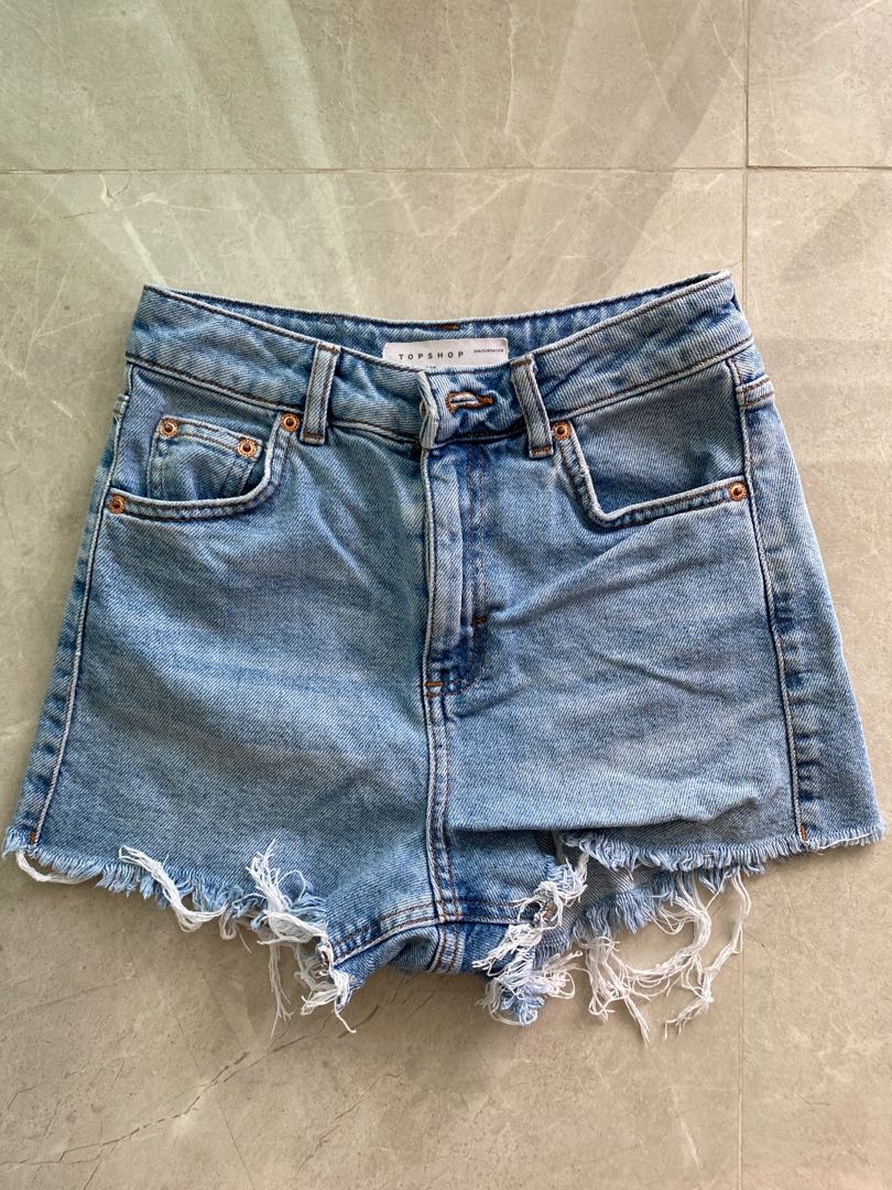 topshop denim mum shorts Women s Fashion Bottoms Shorts on