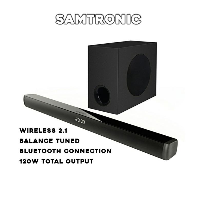 Wireless 2.1 speakers for tv discount
