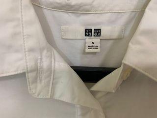Uniqlo白色襯衫