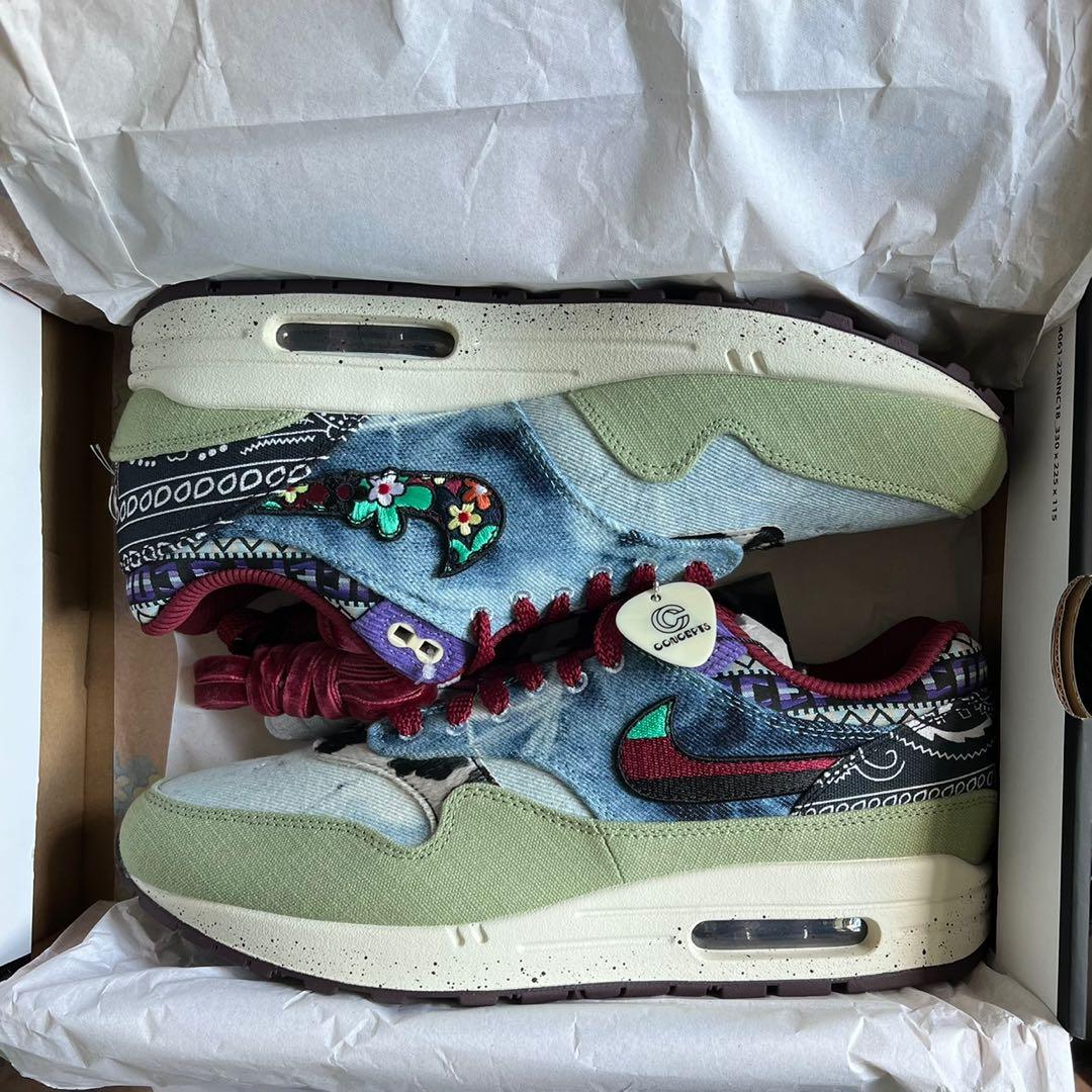 Nike air max discount 1 olive canvas