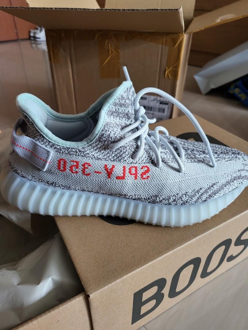 Adidas yeezy boost 350 v2 blue tint on sale eu42 / us8 5