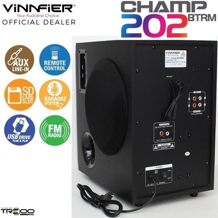 [Official] Vinnfier Champ 202 BTRM Wireless Bluetooth Multimedia
