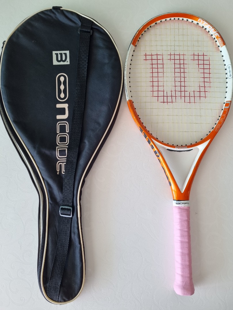 Wilson Tennis Racket, Sports Equipment, Sports & Games, Racket & Ball