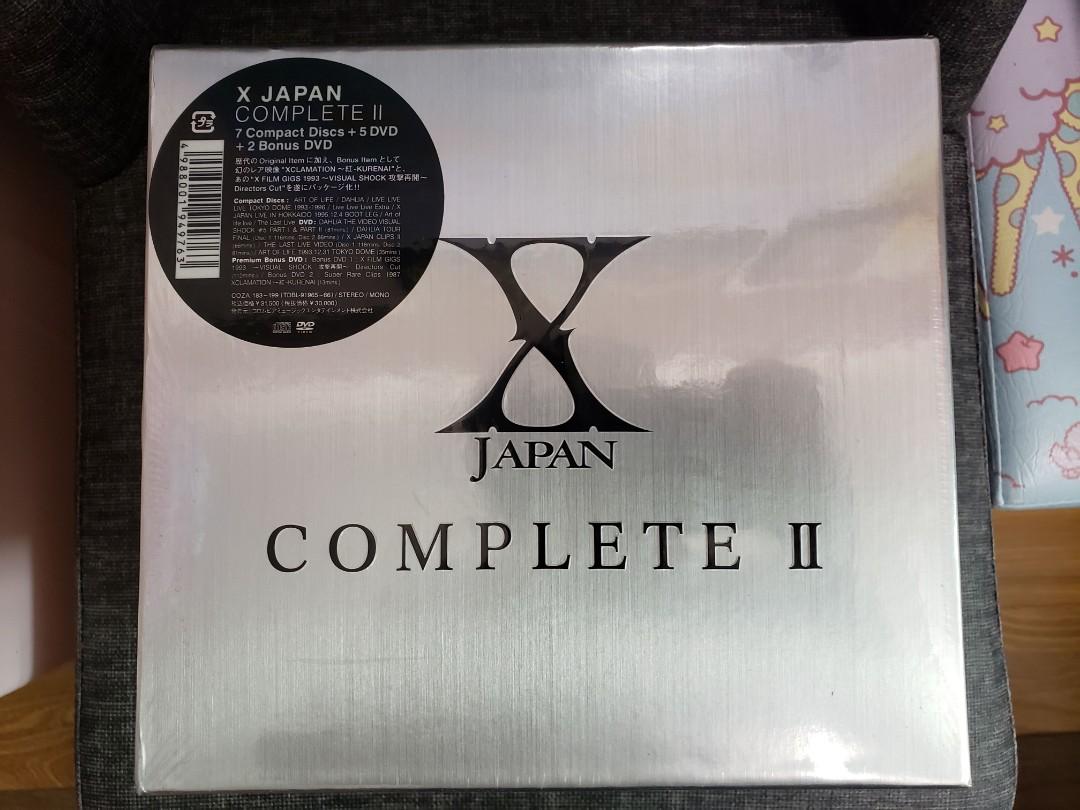 X Japan Complete II 7CD+7DVD Box, 興趣及遊戲, 音樂、樂器& 配件