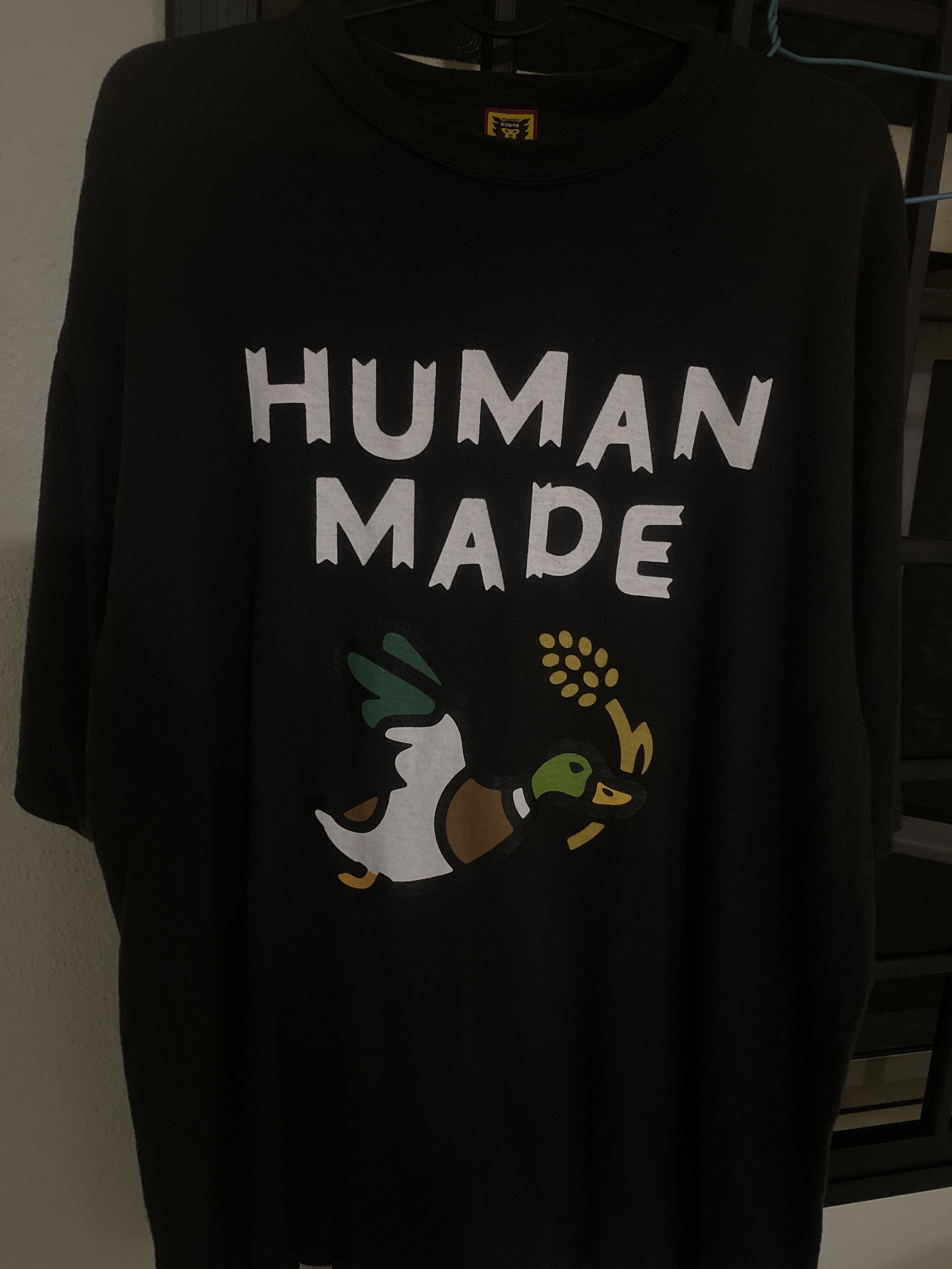 [XXL] Human Made Flying Duck T-Shirt, Men's Fashion, Tops & Sets