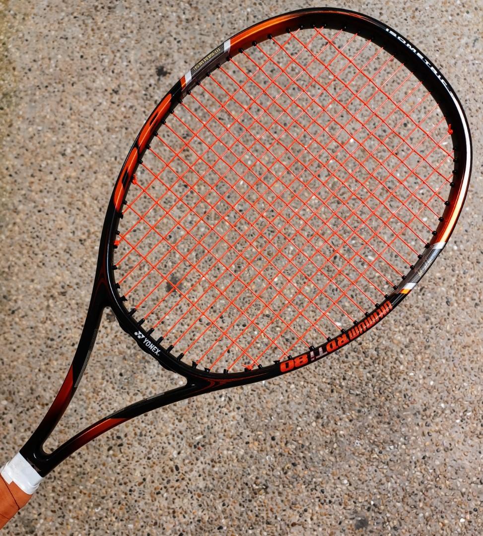 喜ばれる誕生日プレゼント TI YONEX RACQUET Ultimum ULTIMUM RD Used Ti80 RD テニス