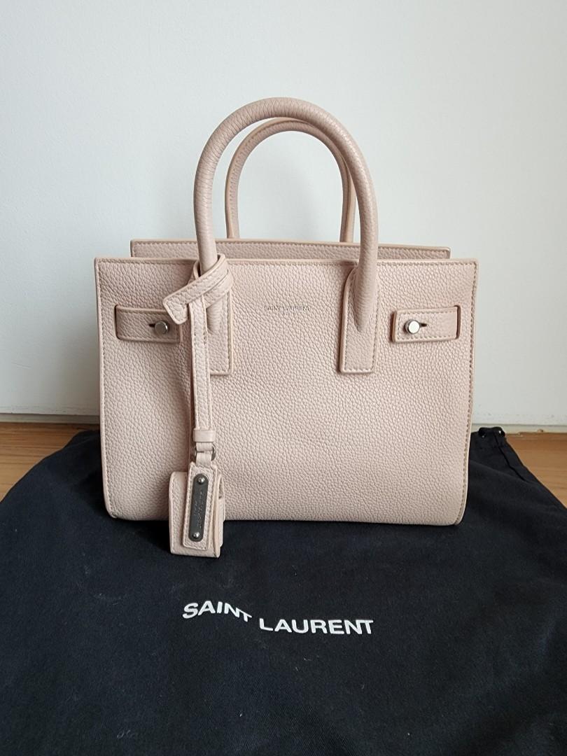 YSL Saint Laurent Sac De Jour Baby Croc Embossed, Luxury, Bags & Wallets on  Carousell