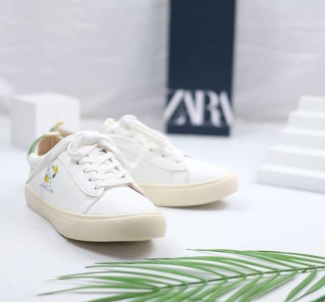 zara canvas sneakers
