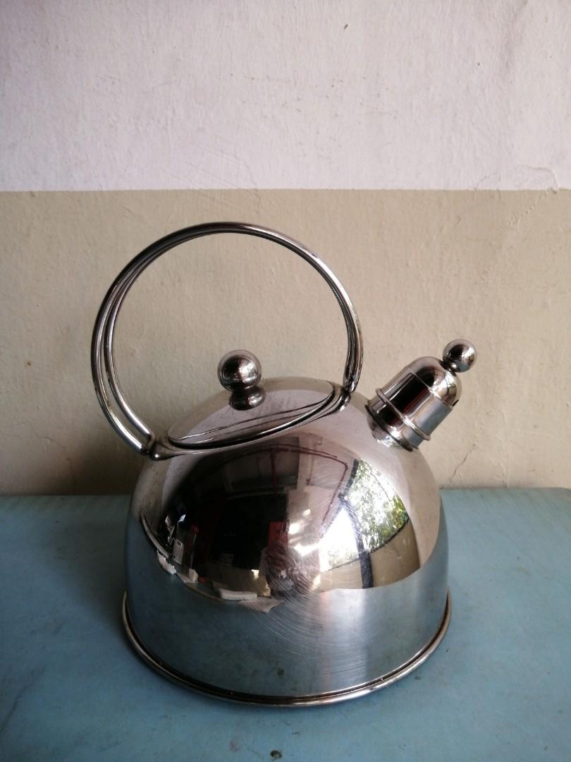 Zwilling Stainless Steel Whistling Kettle, Furniture & Home Living