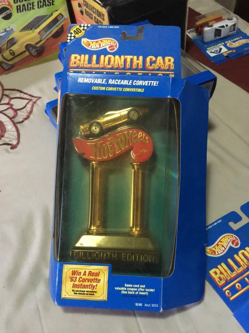 1990 Hot Wheels Billionth Car Collection 63 Split-Window Corvette