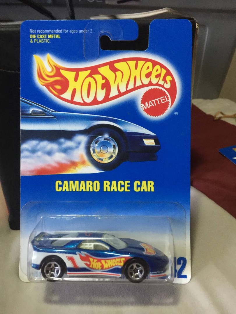 1991 Hotwheels #242 Camaro Race Car, Hobbies & Toys, Toys & Games