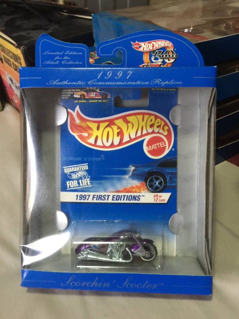 Hot wheels 1997 first editions scorchin scooter hotsell