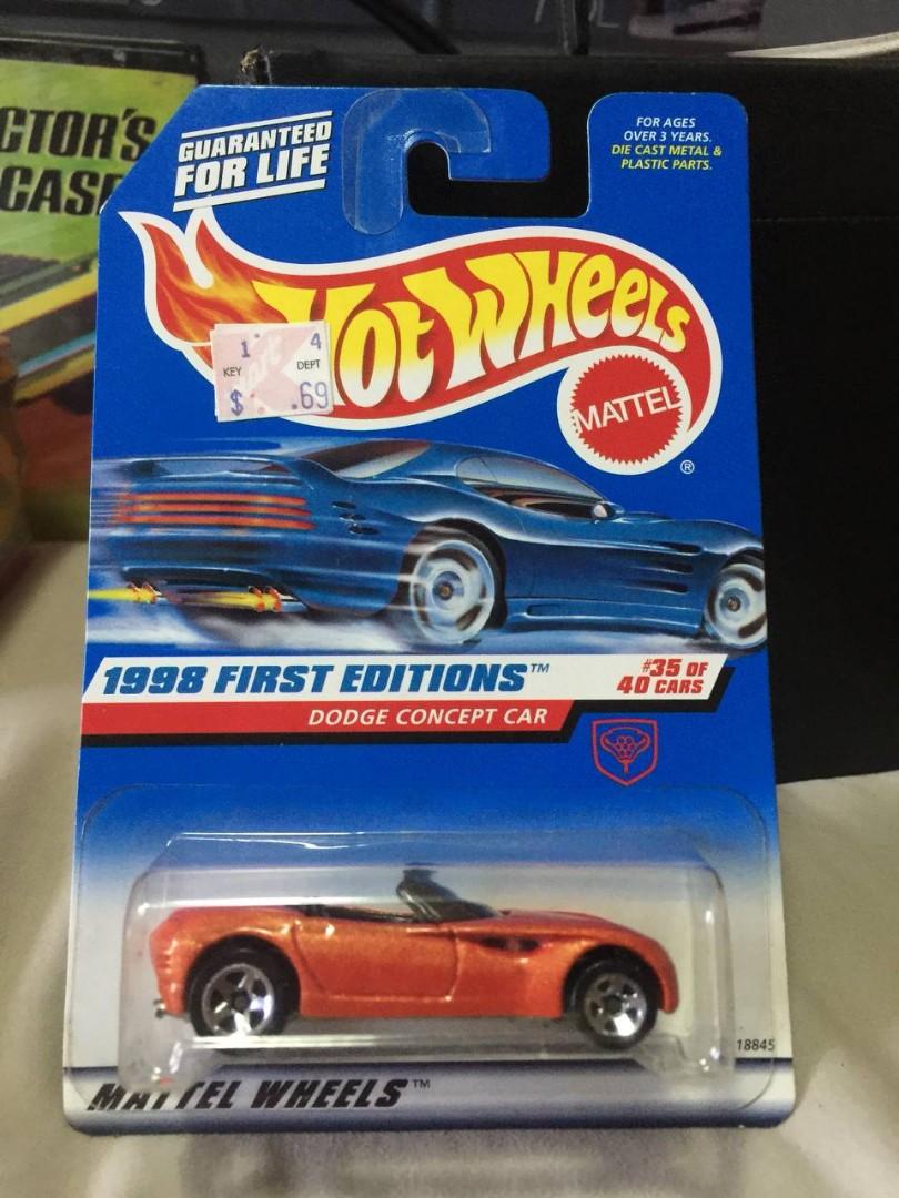 1998 Hot Wheels First Edition #35 Dodge 