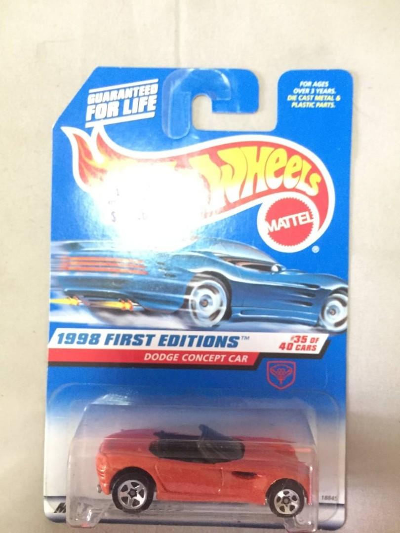 Hot wheels 1998 first editions dodge concept car clearance