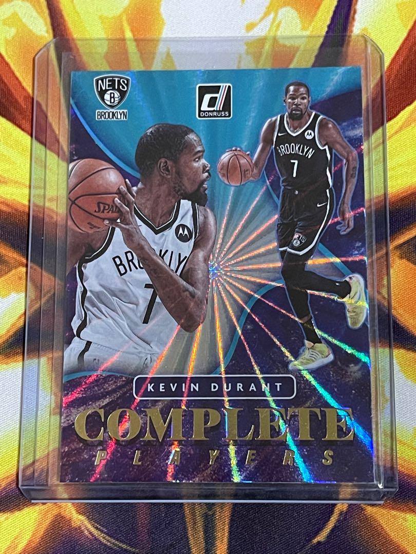 Kevin Durant Kyrie Irving & James Harden Brooklyn Nets Panini Instant Card  #196