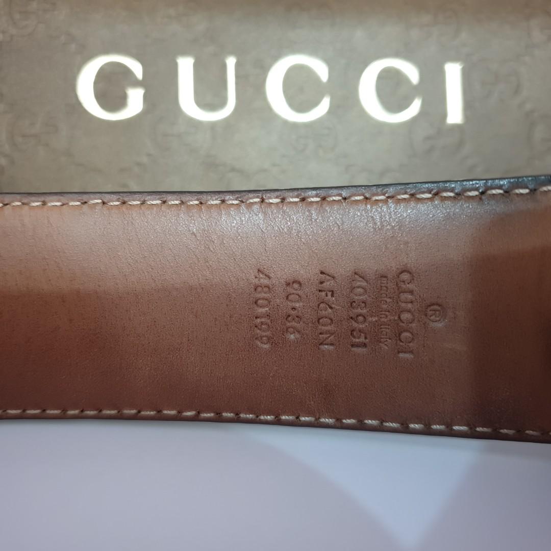 Gucci belt 121282 3959 80 82 discount