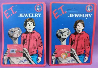 懷舊 40年前紀念品 全新 1982年 Universal City studios ET E.T. movie 外星人 Jewelry Ring 戒指 指環 每1款 $5064216422440194110