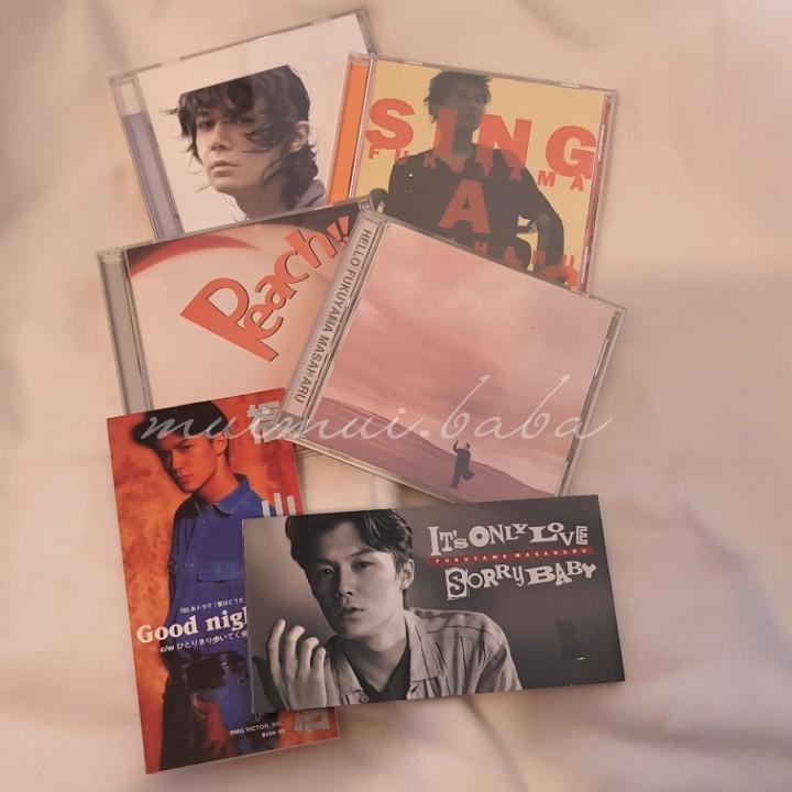 福山雅治fukuyama Masahara Cd Collection 興趣及遊戲 音樂樂器 配件 音樂與媒體 Cd 及dvd Carousell