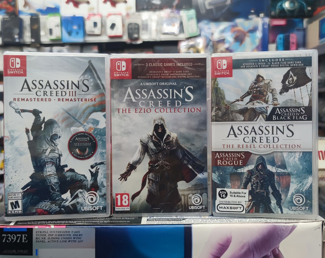 Nintendo Switch Assassin s Creed Video Gaming Video Games