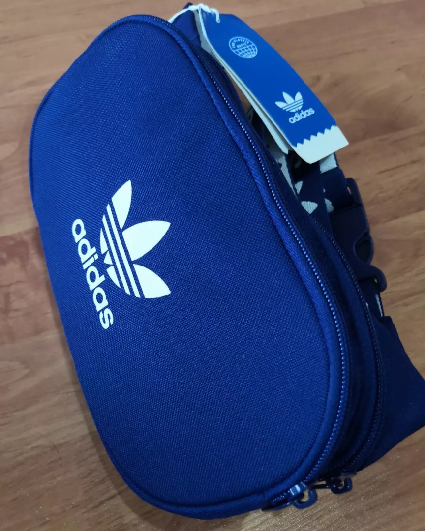Adidas belt bag on sale blue