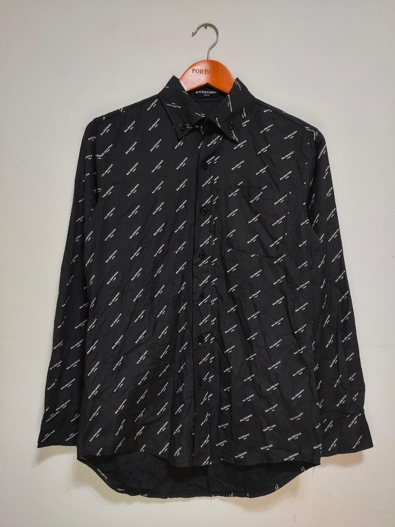 Balenciaga polo hot sale long sleeve