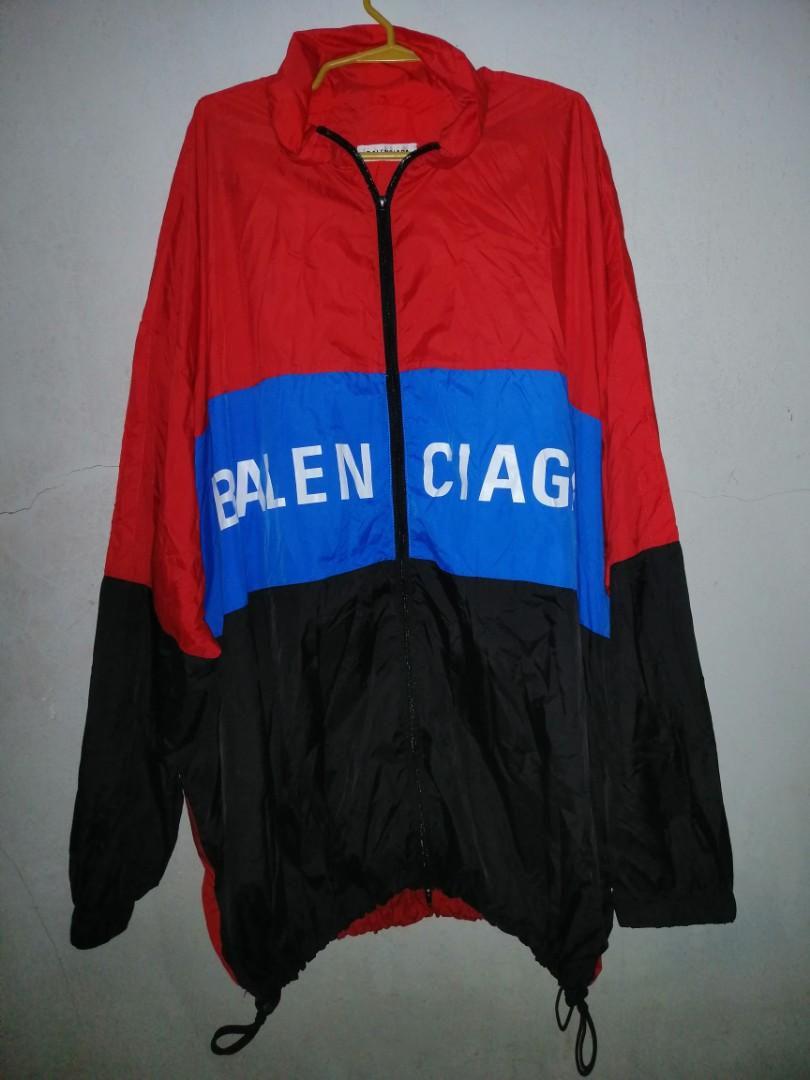 balenciaga windbreaker jcole jacket Men s Fashion Coats Jackets