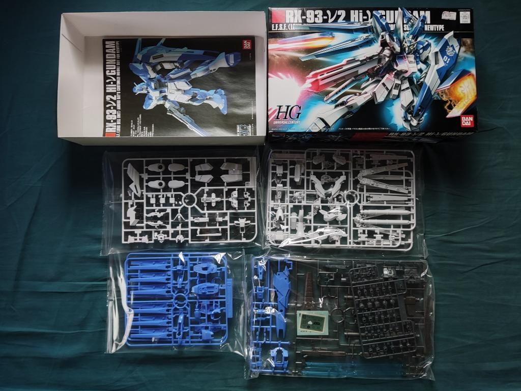 Bandai 1/144 RX-93-V2 HI-V GUNDAM HG, Hobbies & Toys, Toys & Games on ...