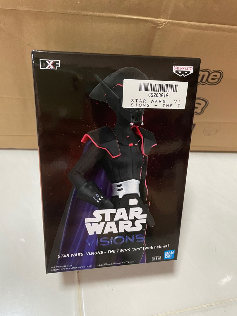 The Twins AM w/ Helmet - Figurine 18 cm Star Wars Visions Banpresto main image 1
