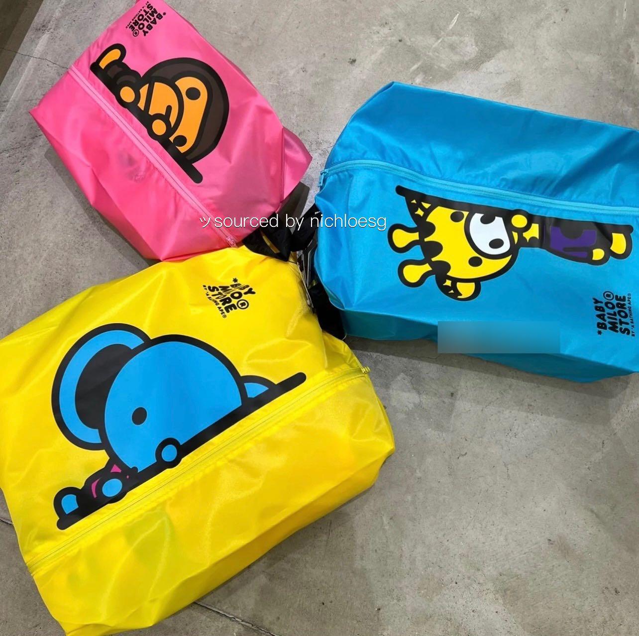 BAPE BABY MILO PACKING CUBES (BMS), Hobbies & Lifestyle, Travel 