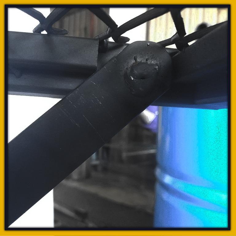 BBQ Pit Steel Drum BBQ Drum Tong Drum BBQ Full Set Size 50L With Cover And Rectangle Stand