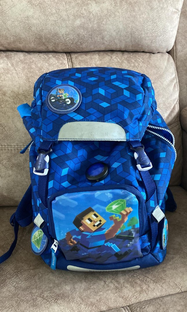 Beckmann Minecraft Beckmann Minecraft school bag primary secondary classic Large, Men's ...