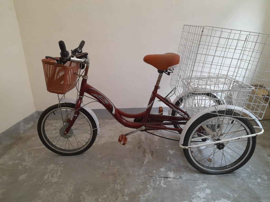 Bike with hot sale big basket