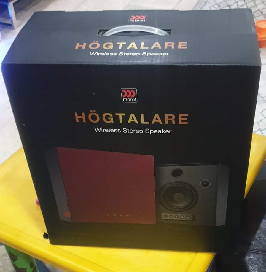 Brand new Morel Hogtalare bluetooth speaker, Audio, Soundbars, Speakers