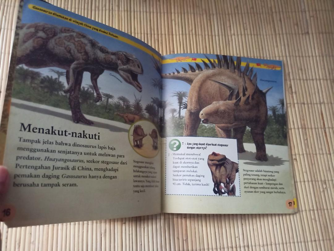 Buku anak dinosaurus, Buku & Alat Tulis, Buku Anak-Anak di Carousell