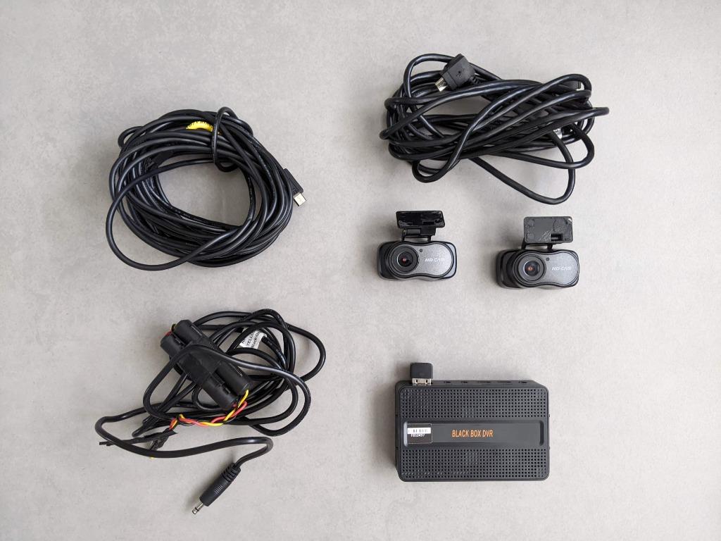 Car Video Cam ECELL 2CH wifi DVR Focus Black Box, Car Accessories