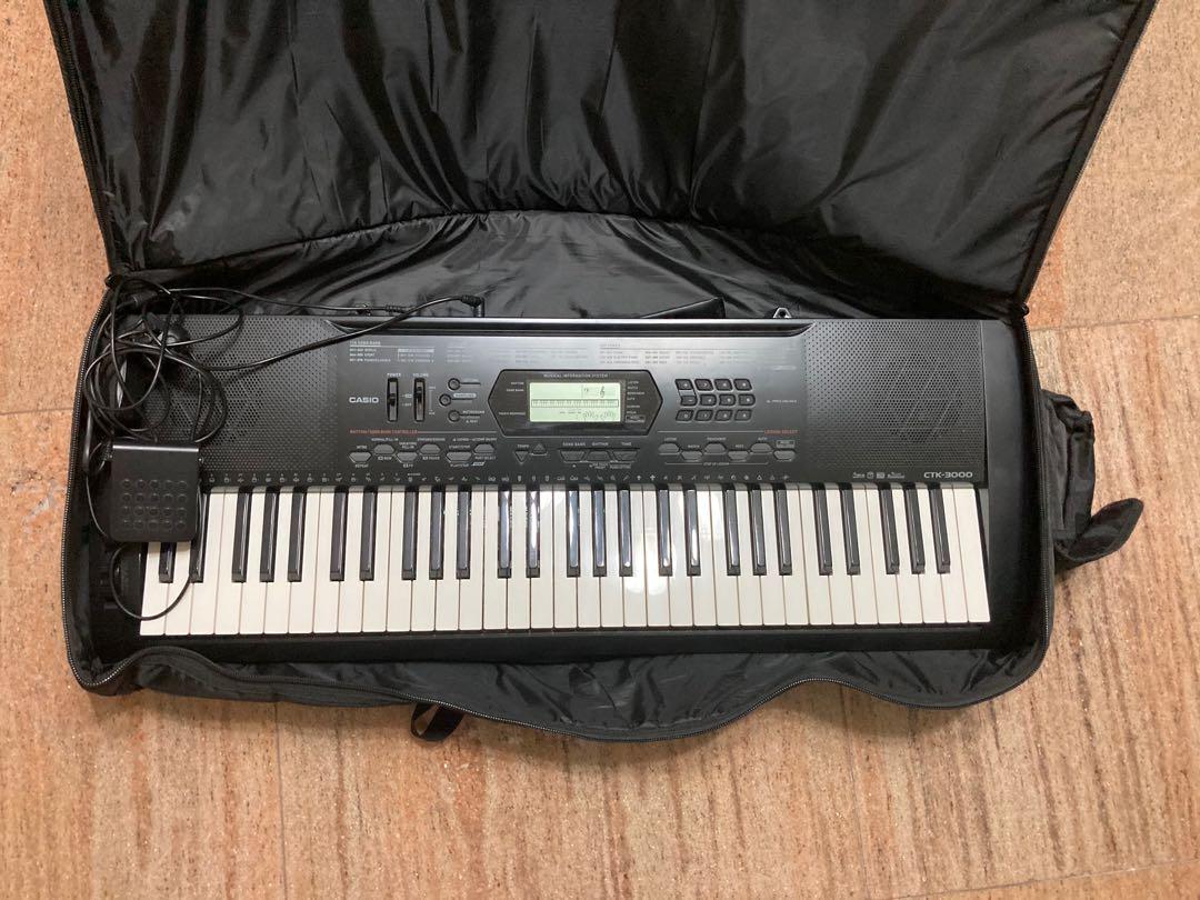 Casio Keyboard 61 Keys CTK 3000 Hobbies Toys Music Media Musical Instruments on Carousell