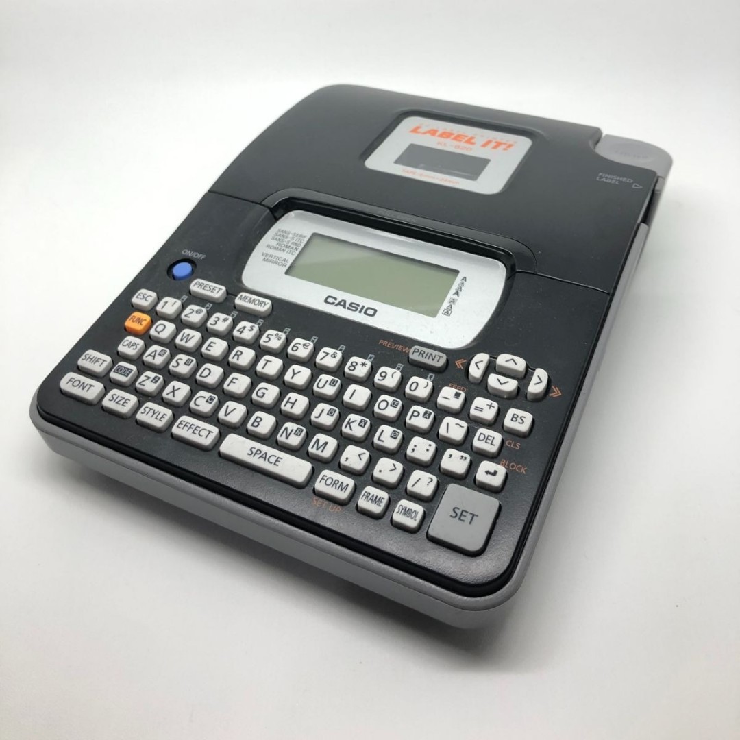 Casio Label Sticker Printer KL820w 24 mm, Elektronik, Komputer