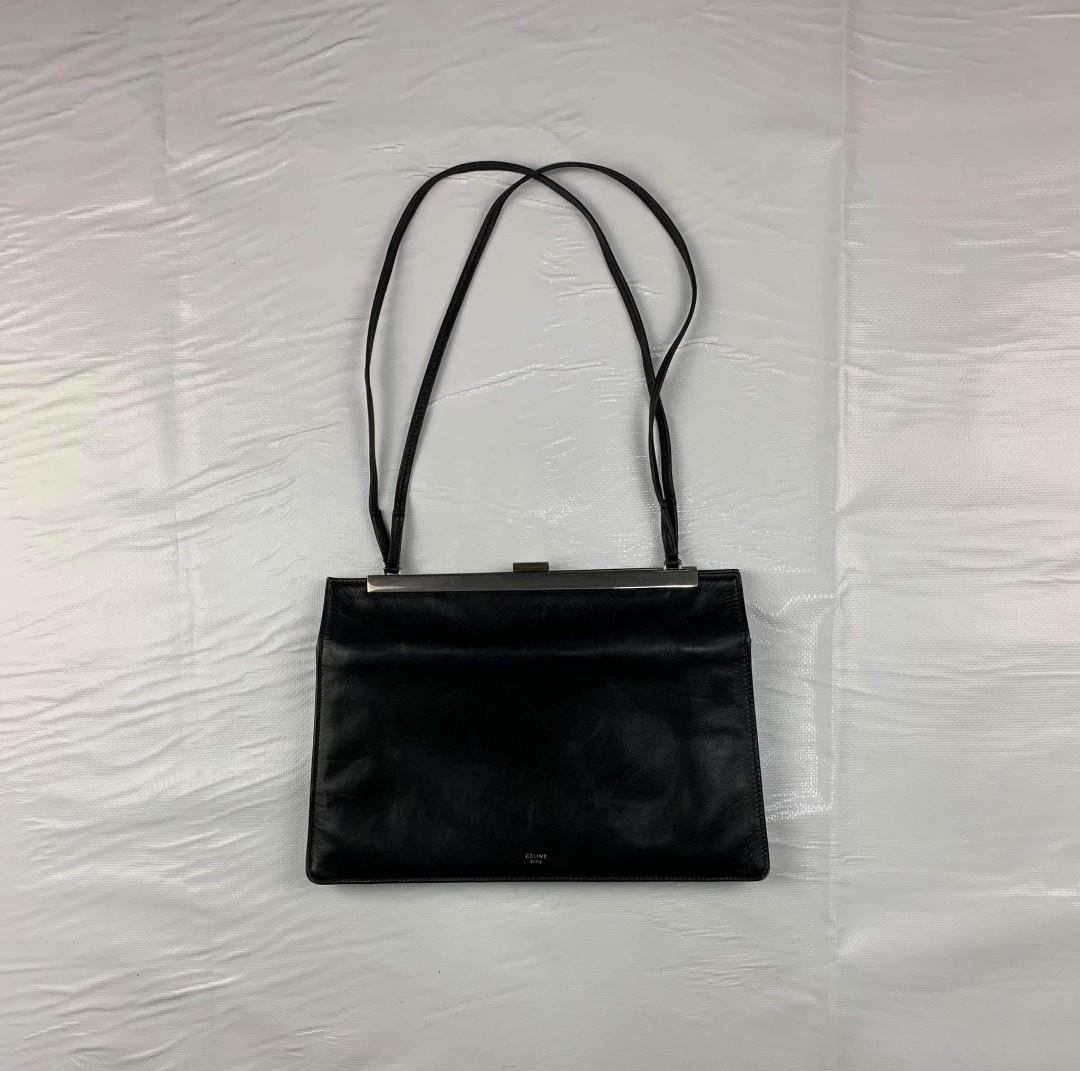 Celine clasp shoulder bag deals
