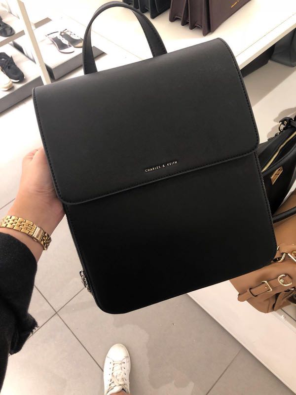 Charles and keith back pack sales