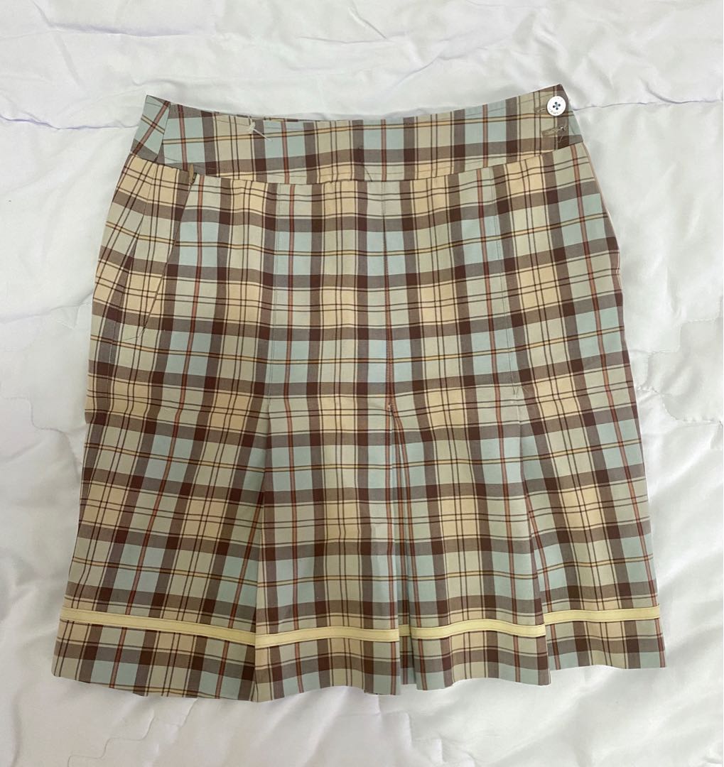 skirt checkered