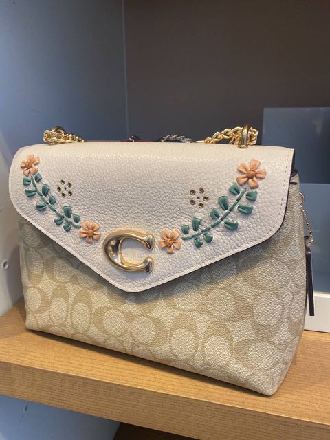 Coach discount whipstitch bag