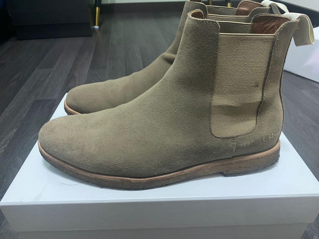Common projects discount chelsea boots taupe