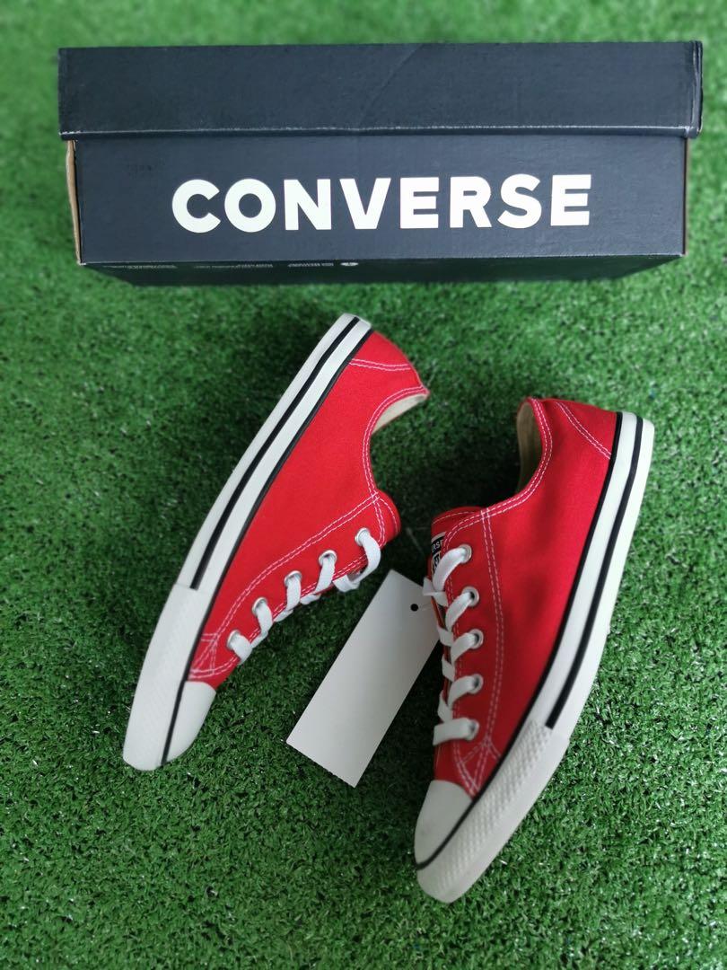 Converse all online star dainty red