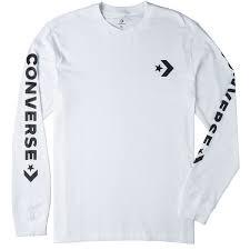 White shop long converse